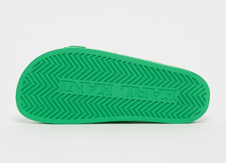 karl kani zapatilla street slide green