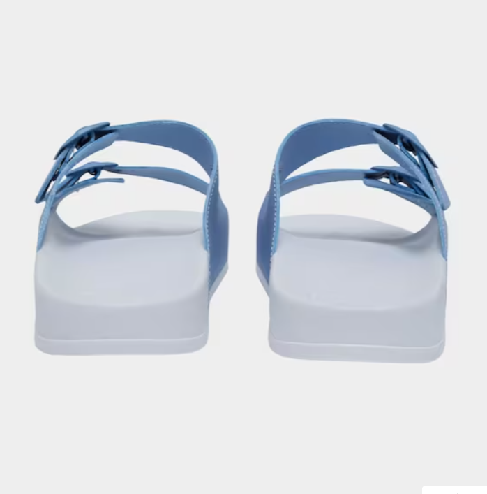karl kani zapatilla street slide blue white