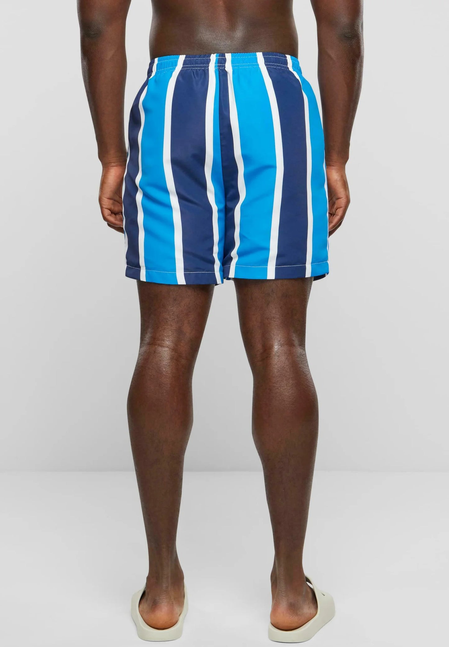 karl kani bermuda bañador retro stripes board aqua