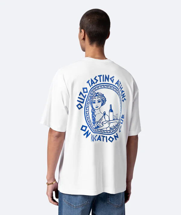 on vacation camiseta ouzo tasting