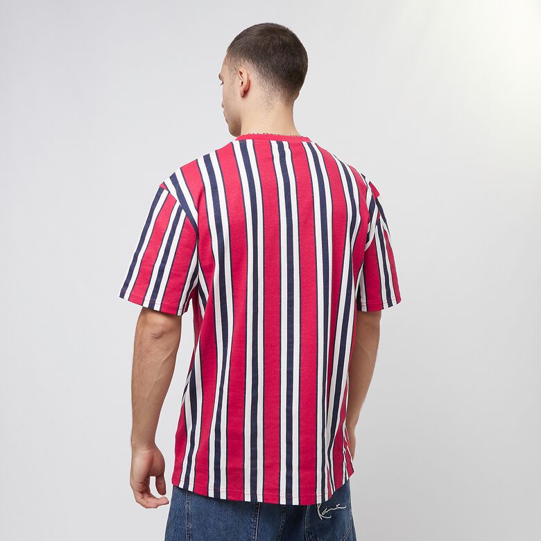 karl kani camiseta retro striped raya