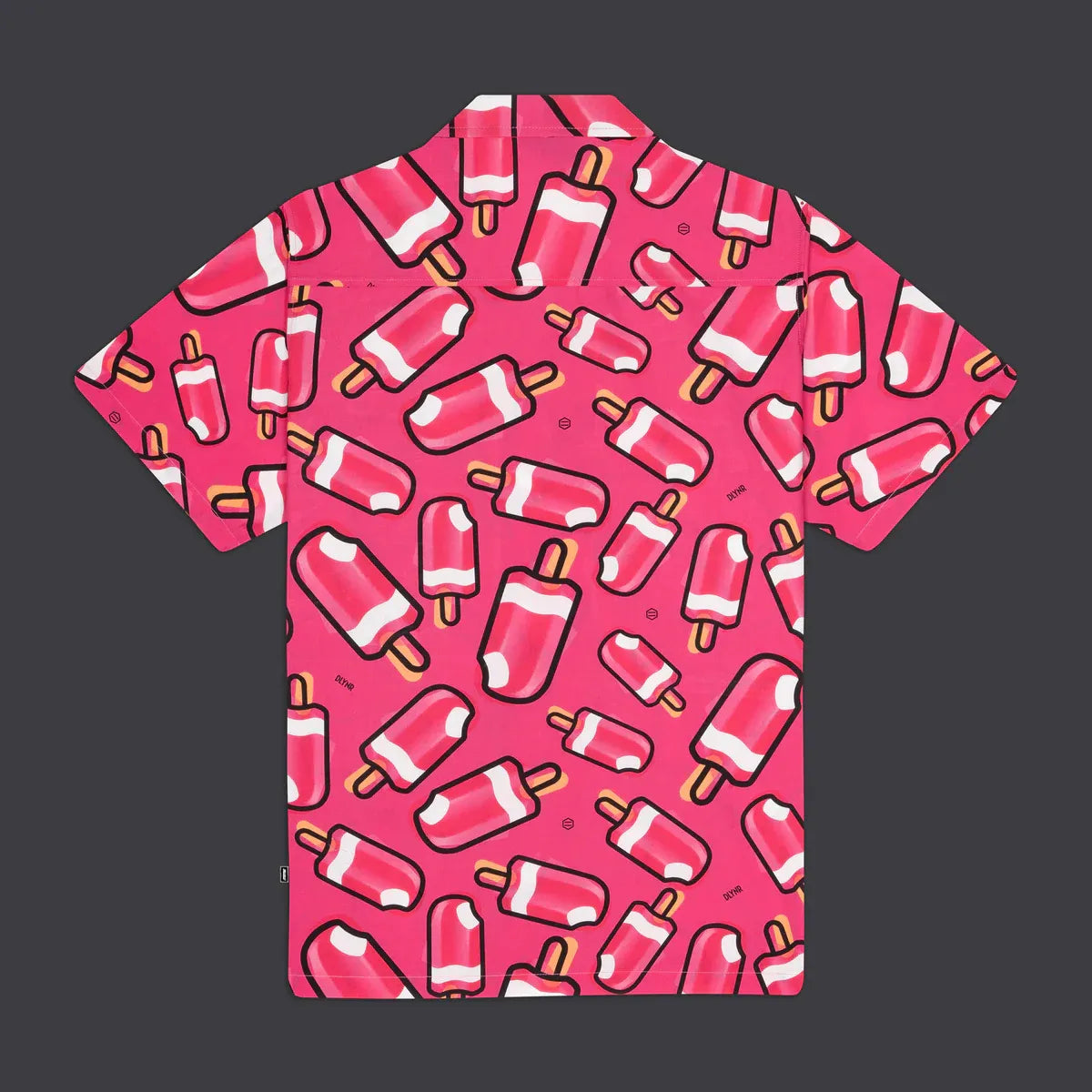 dolly noir camisa mambo pattern alla fragola bowling