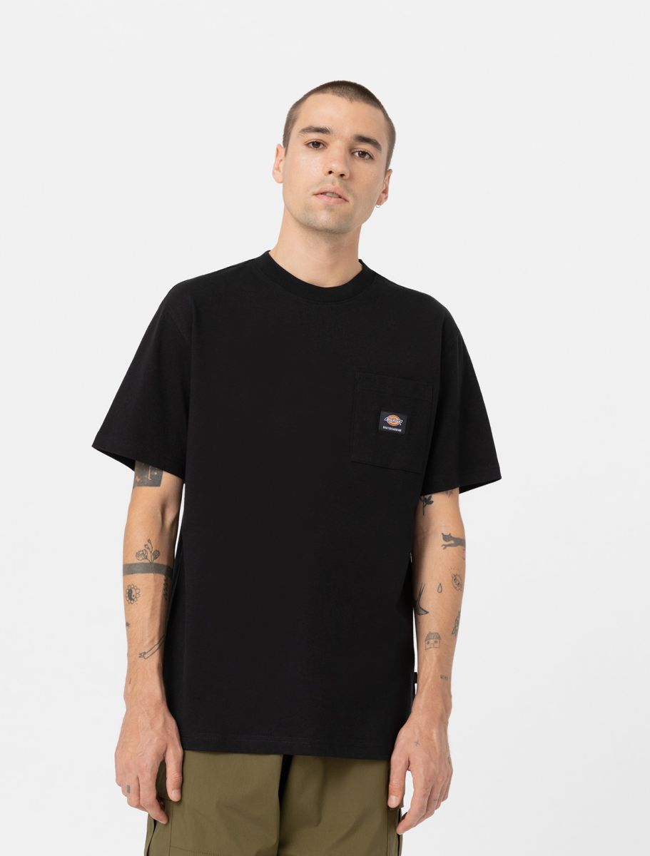 dickies camiseta mount vista pocket negro