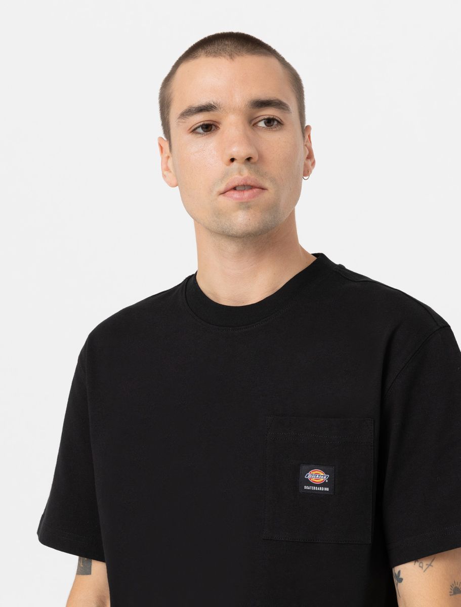 dickies camiseta mount vista pocket negro