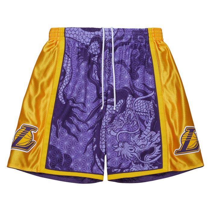 mitchell & ness bermuda Asian Heritage 6.0 Fashion Swingman Shorts Los Angeles Lakers 2009