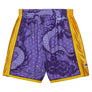 mitchell & ness bermuda Asian Heritage 6.0 Fashion Swingman Shorts Los Angeles Lakers 2009
