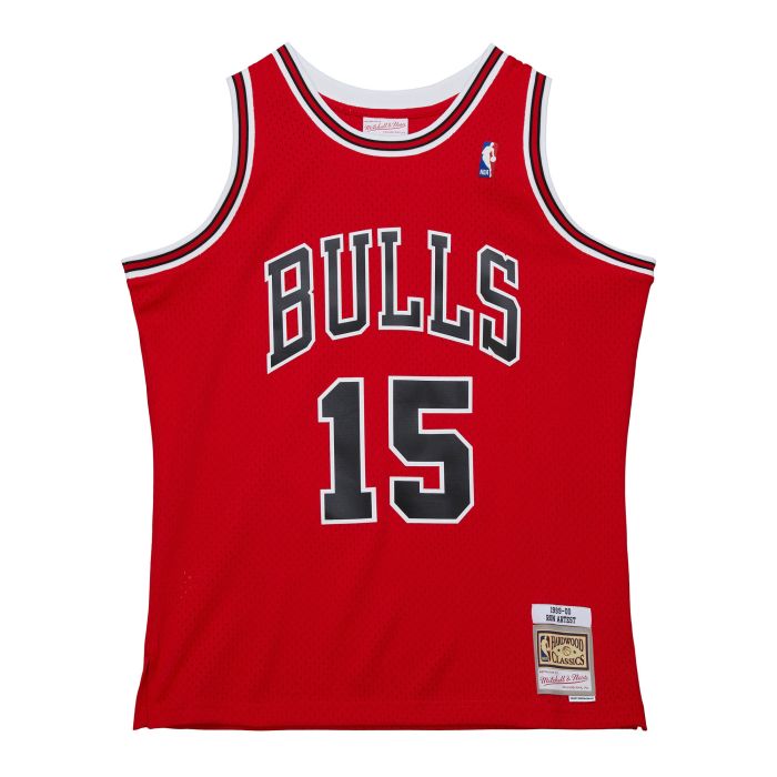 mitchell & ness camisilla Swingman Ron Artest Chicago Bulls Dark 1999-00 Jersey