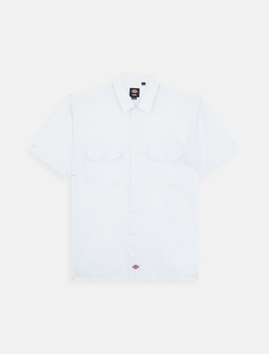 dickies camisa work rec blanca