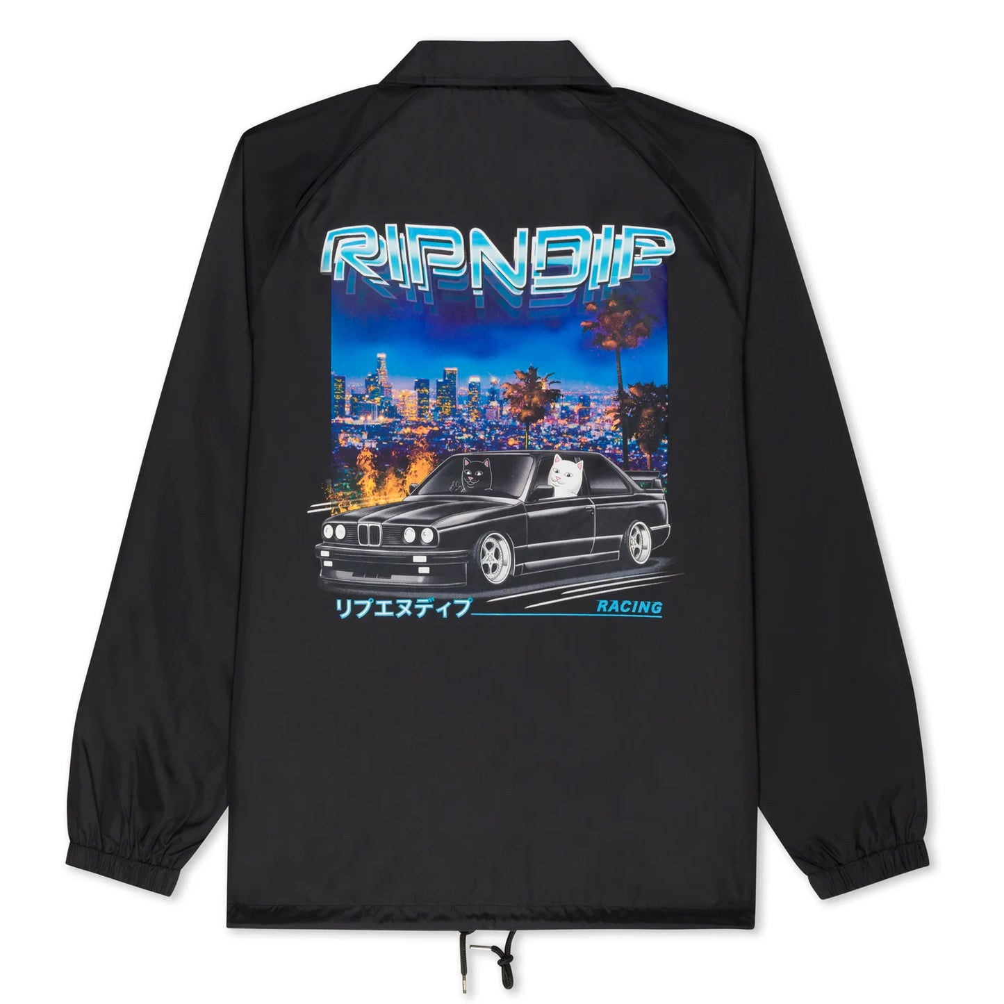 ripndip chaqueta vroom vroom coache jacket