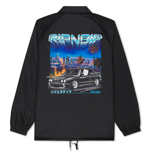 ripndip chaqueta vroom vroom coache jacket