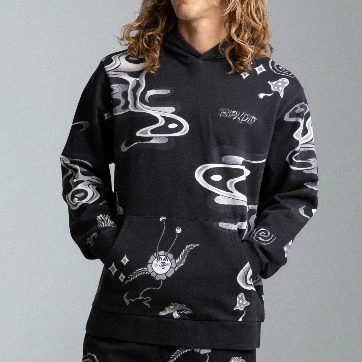 ripndip sudadera space walk hoodie