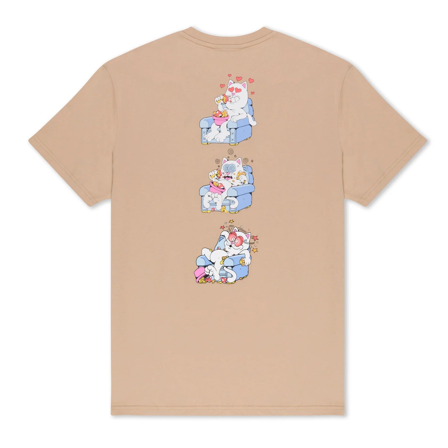 ripndip camiseta afternoon snack