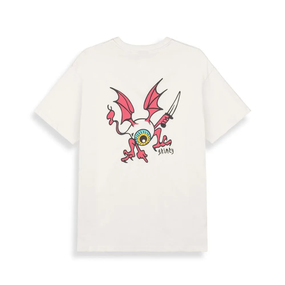 grimey camiseta peace within the watching eyez regular off white