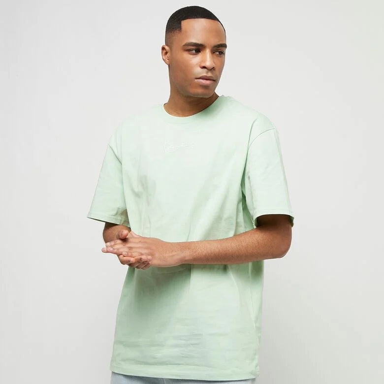 karl kani camiseta small signature essential verde