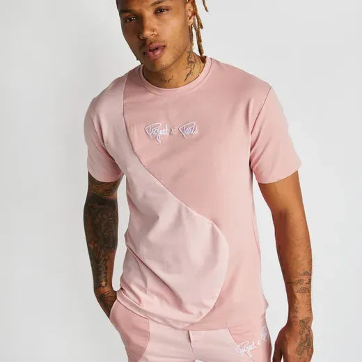 project x paris camiseta rosaa
