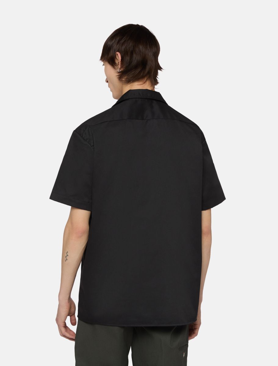 dickies camisa work shirt rec black