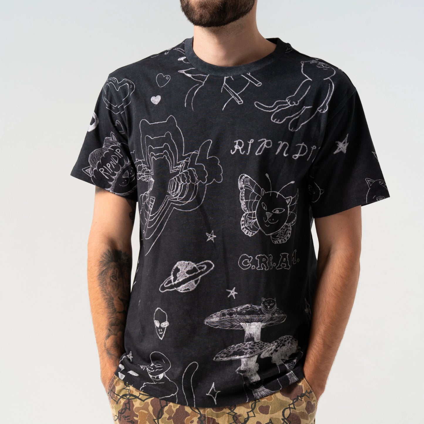 ripndip camiseta nermal domination