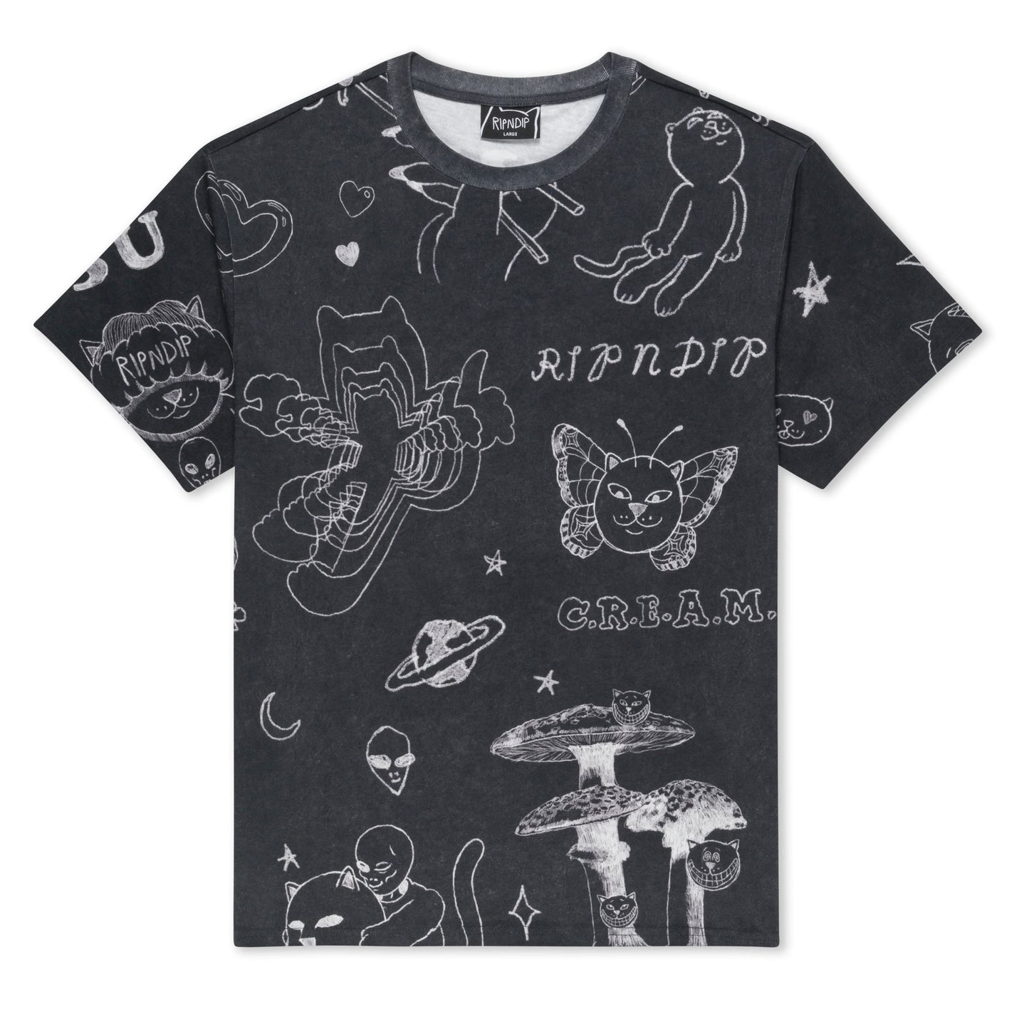 ripndip camiseta nermal domination