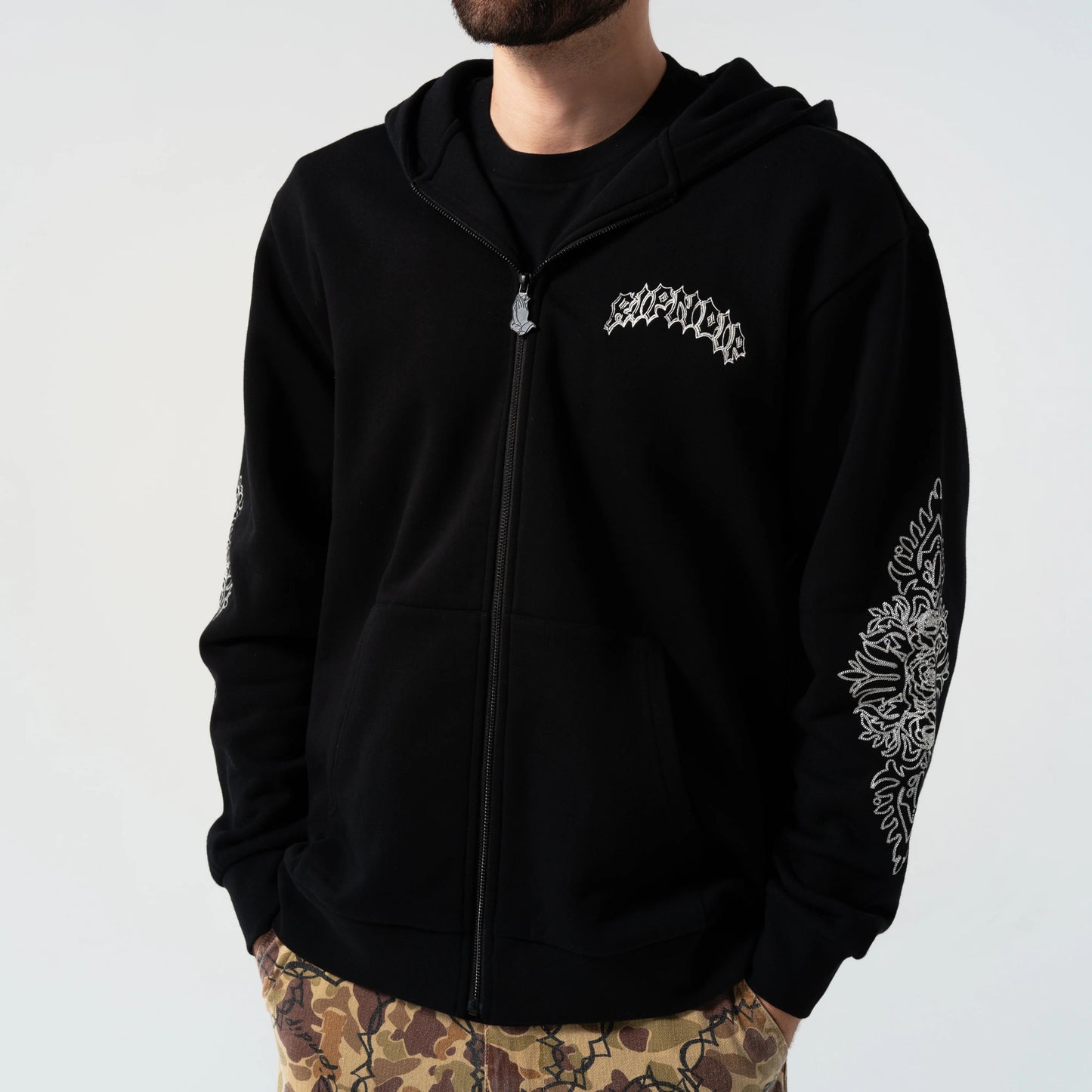ripndip sudadera mother nerm zip hoodie