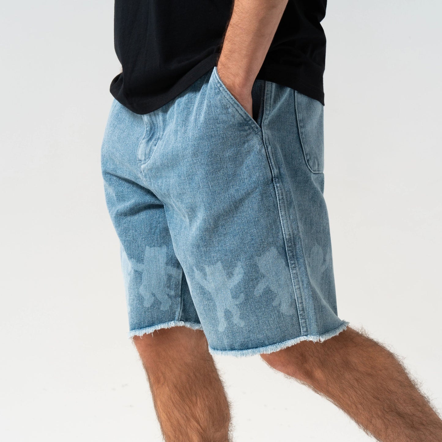 ripndip bermuda cosmic denim