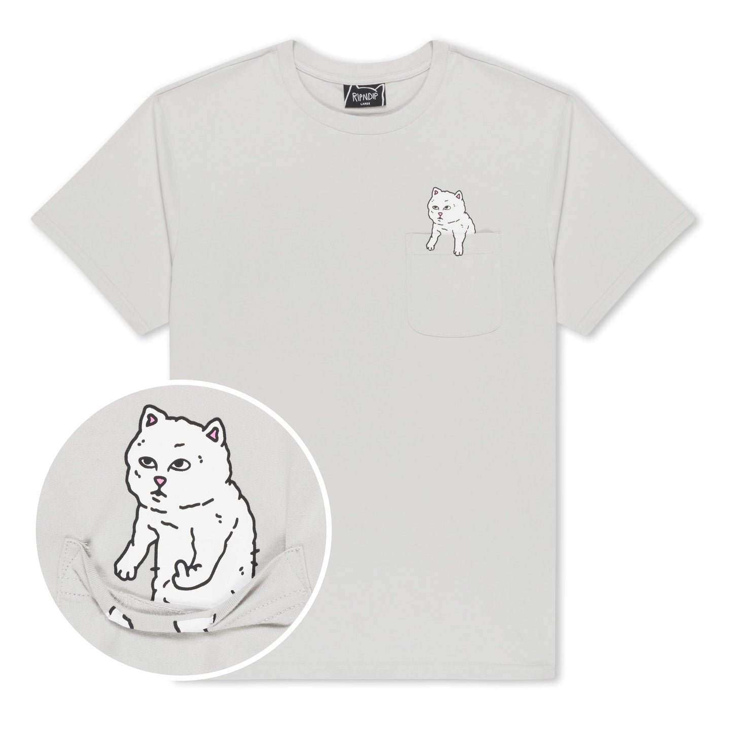 ripndip camiseta for sale pocket