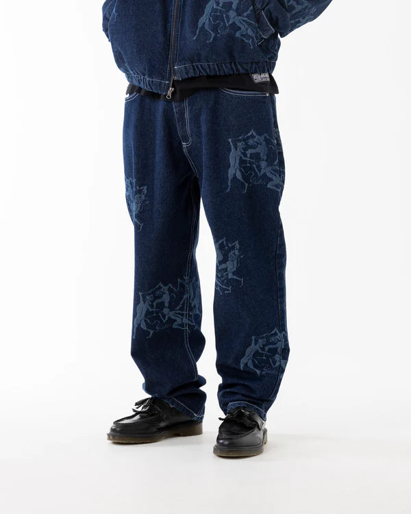 jacker pantalon devil dance denim baggy