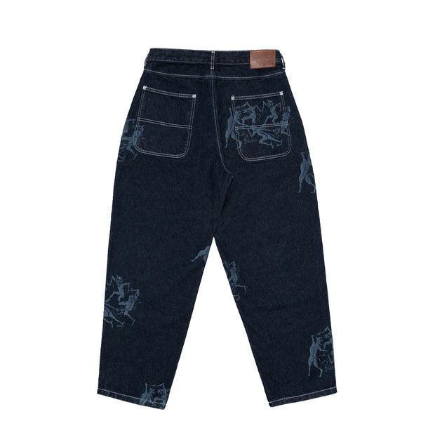 jacker pantalon devil dance denim baggy