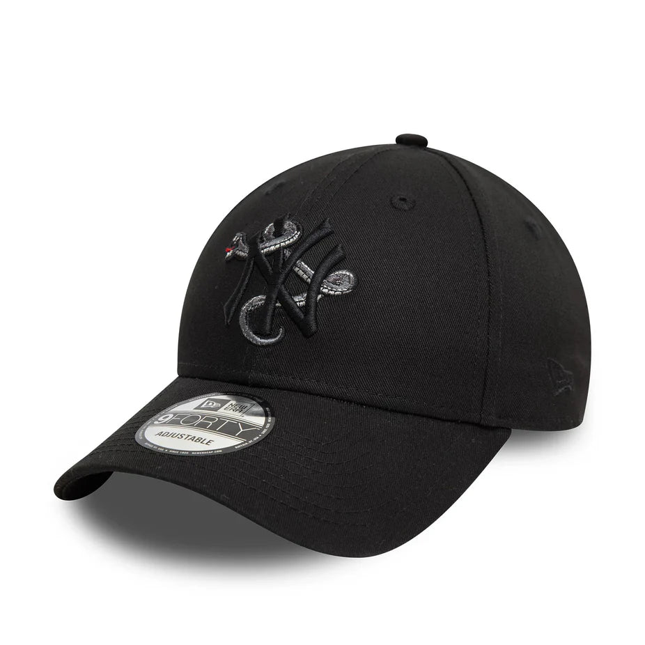 New era Gorra New York Yankees MLB Icon 9FORTY Negro