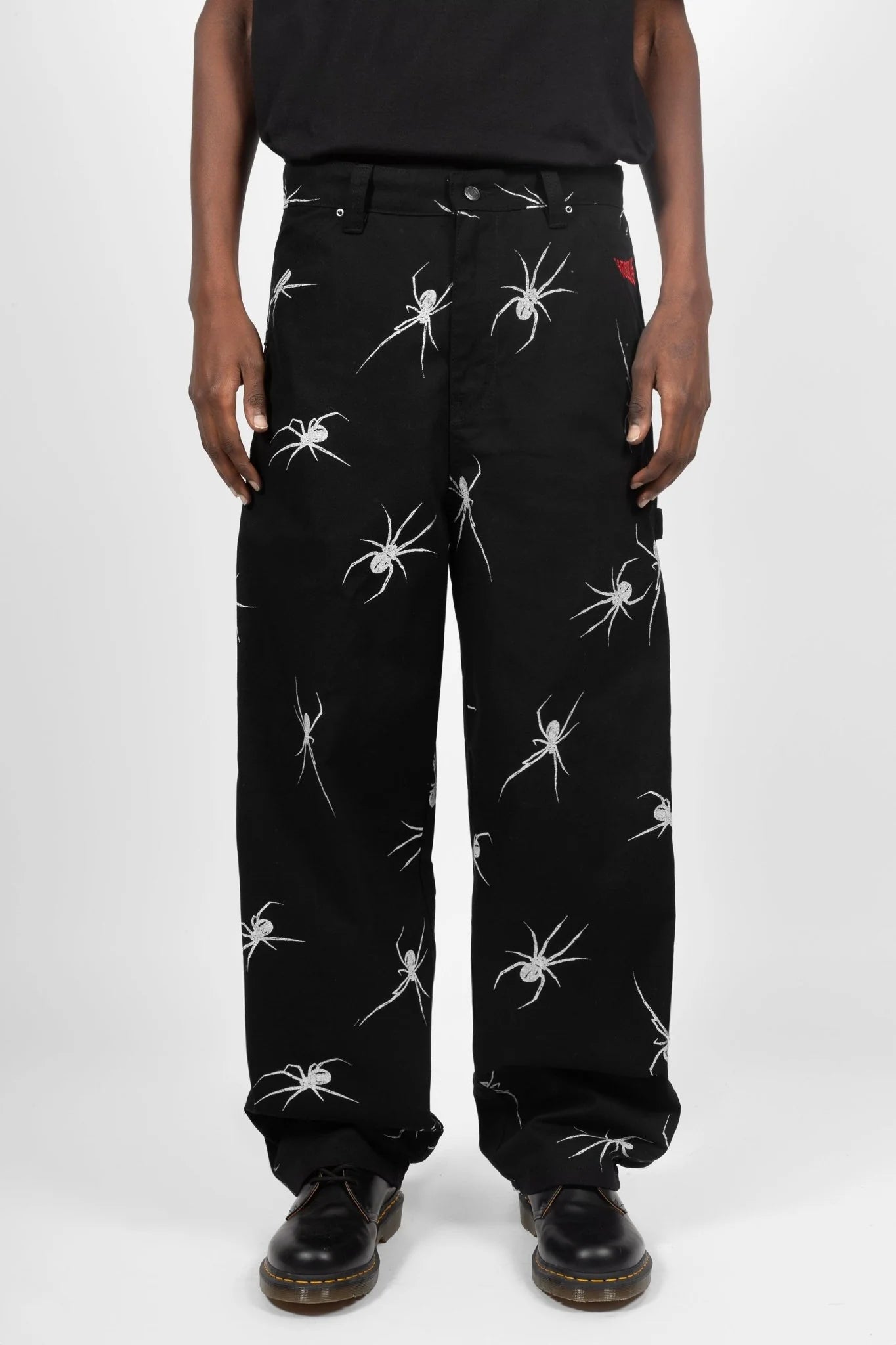 wasted paris pantalón hammer sick black
