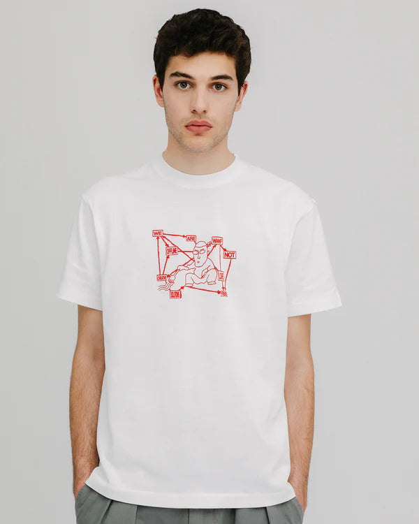 we are not friends camiseta recycled zen