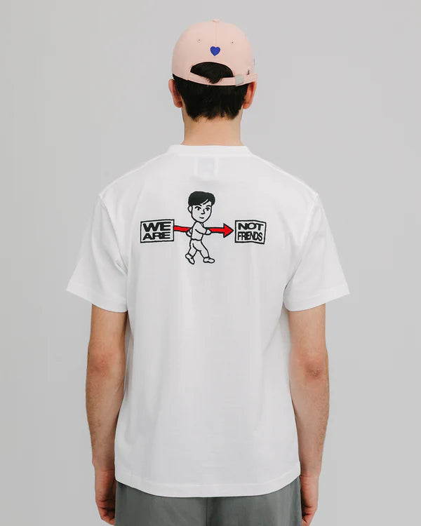 we are not friends camiseta artist wanf