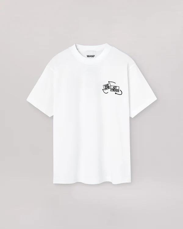 we are not friends camiseta artist wanf
