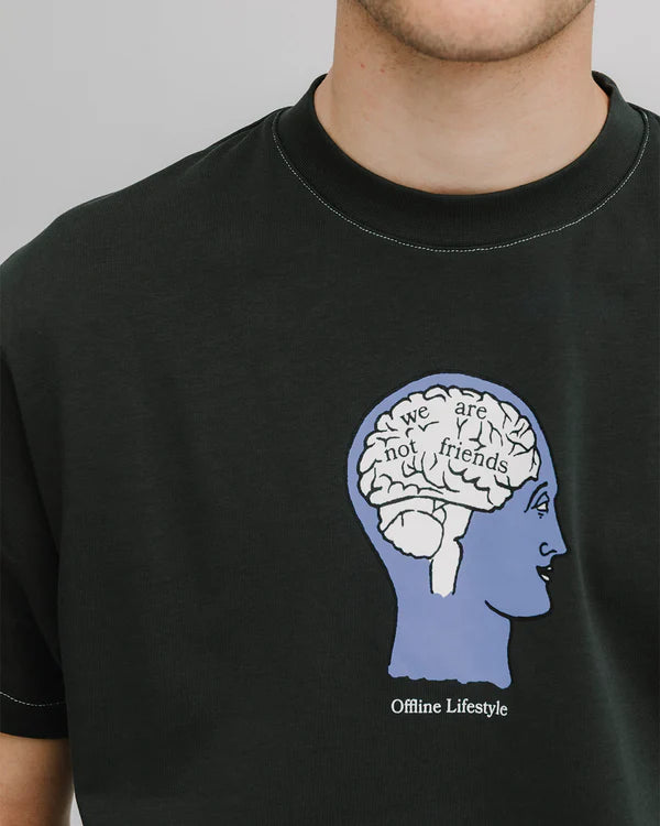 we are not friends camiseta thoughts