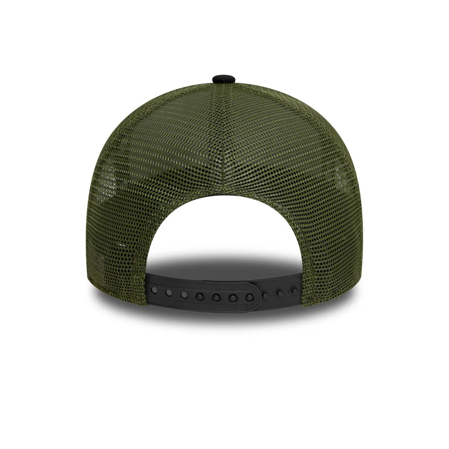 New Era gorra Patch 9FORTY A-Frame Trucker Negro