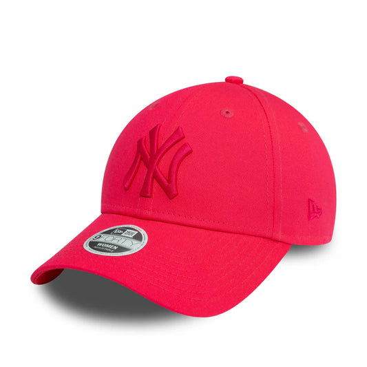 New era Gorra New York Yankees League Essential 9FORTY Rosa Mujer