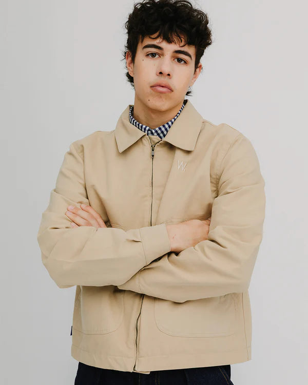 we are not friends chaqueta club jacket cream
