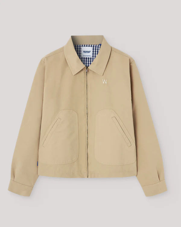 we are not friends chaqueta club jacket cream