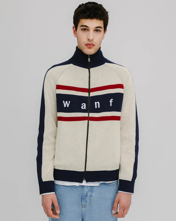 we are not friends chaqueta tennis zip cardigan