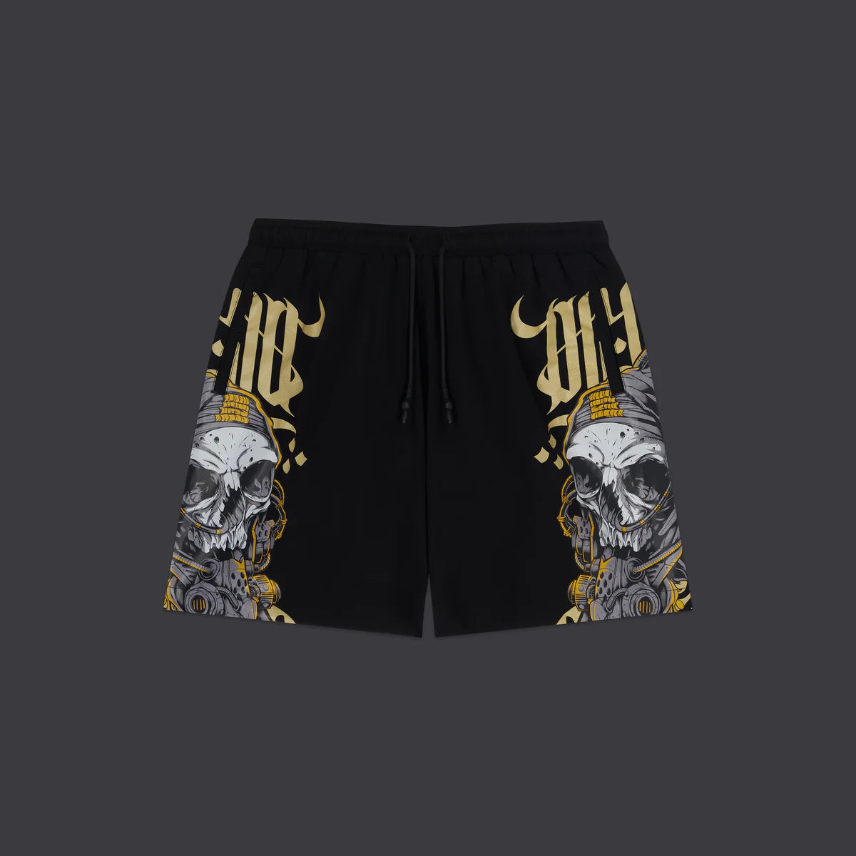 dolly noire bermuda desert skull swimshorts black