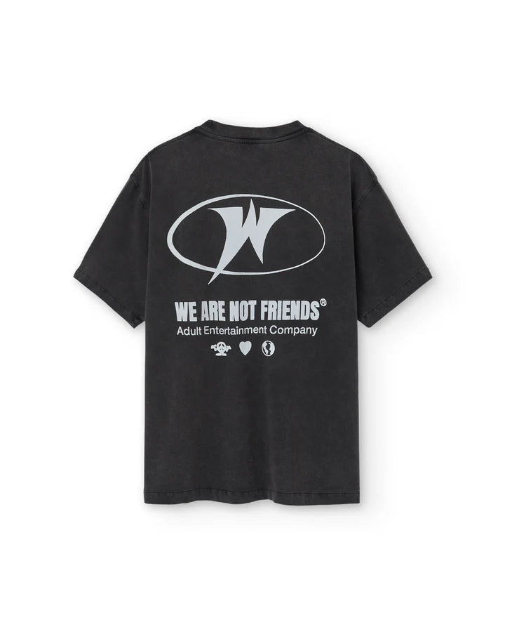 we are not friends camiseta wanf og typo t shirt