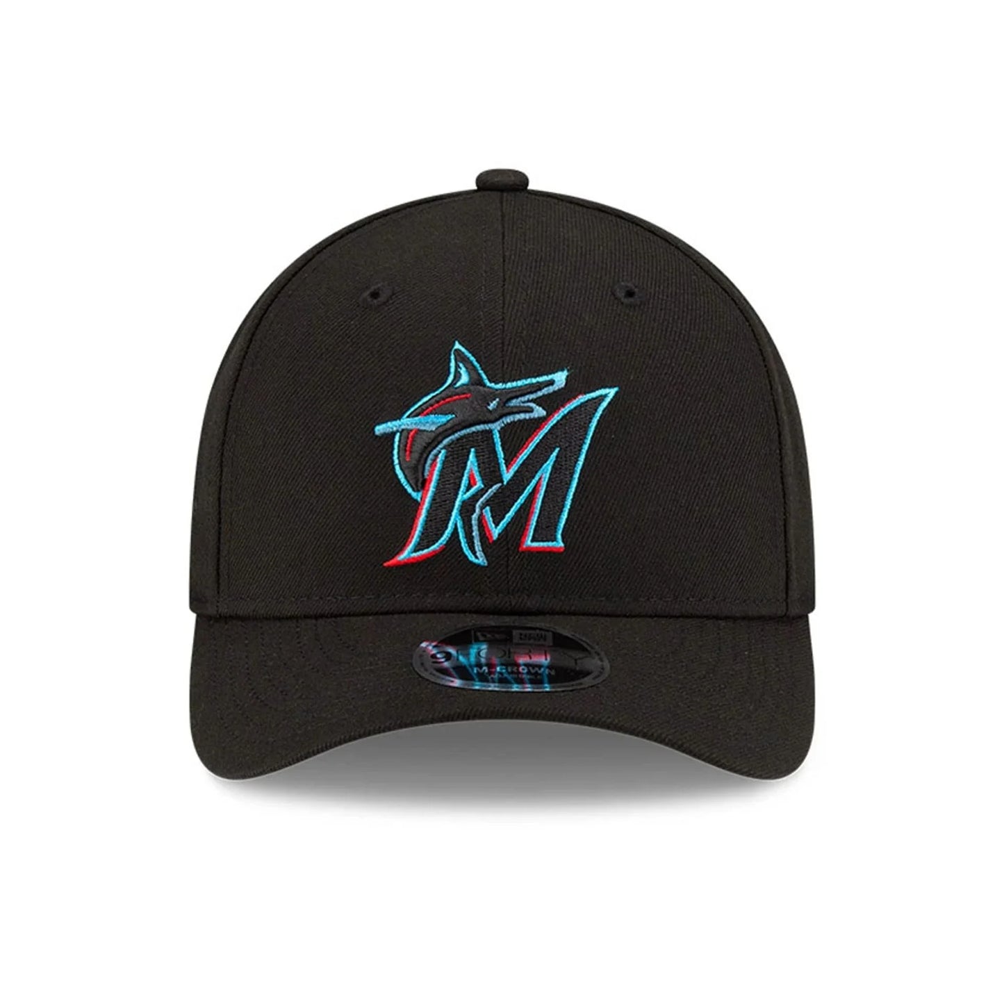 new era gorra miami marlins  mlb Player Replica 9FORTY M-Crown Negro