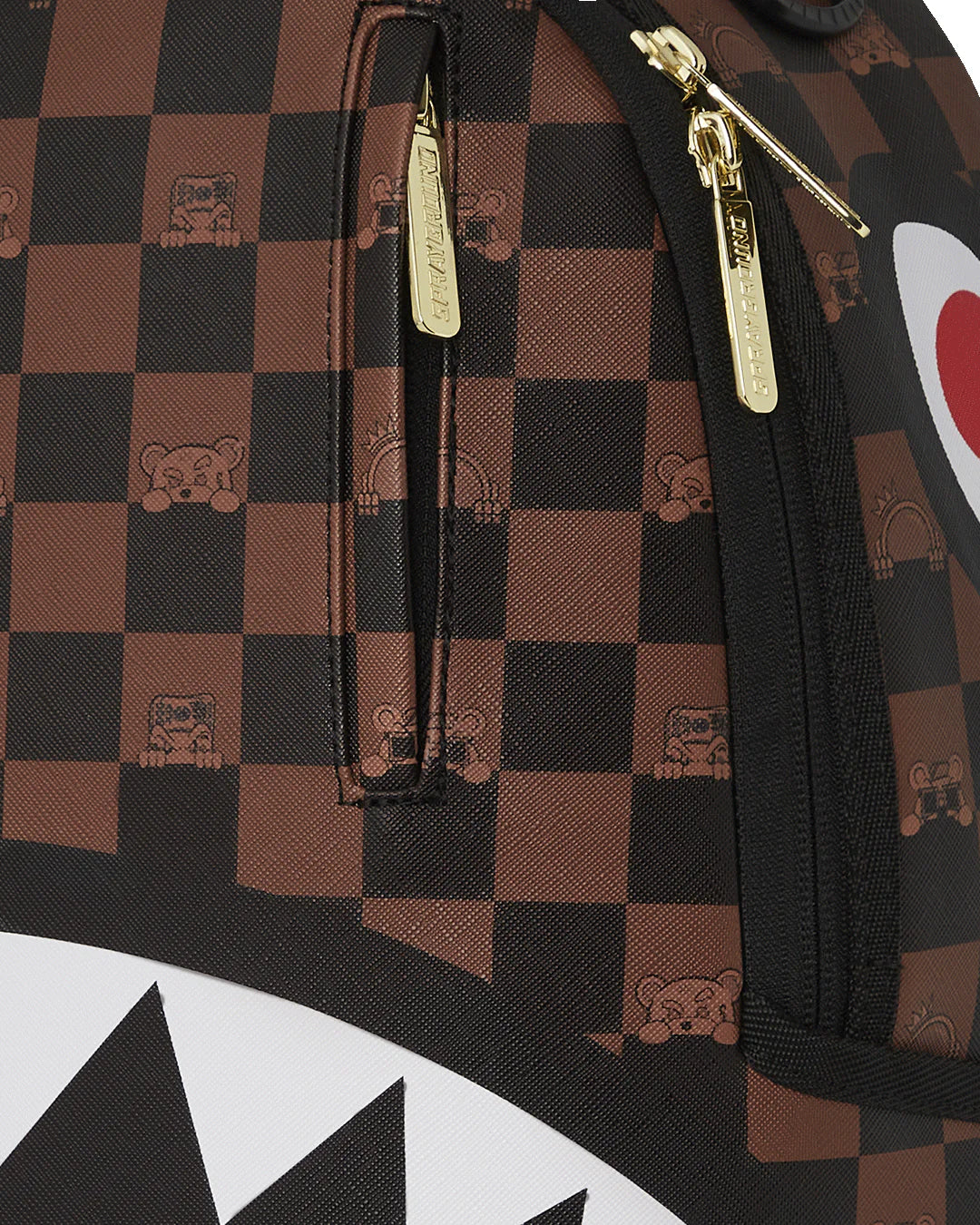 sprayground mochila peeking character check backpack