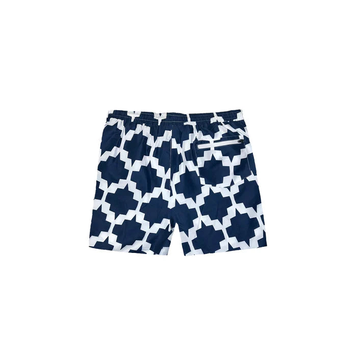 on vacation bermuda bañador tiles swim short multi
