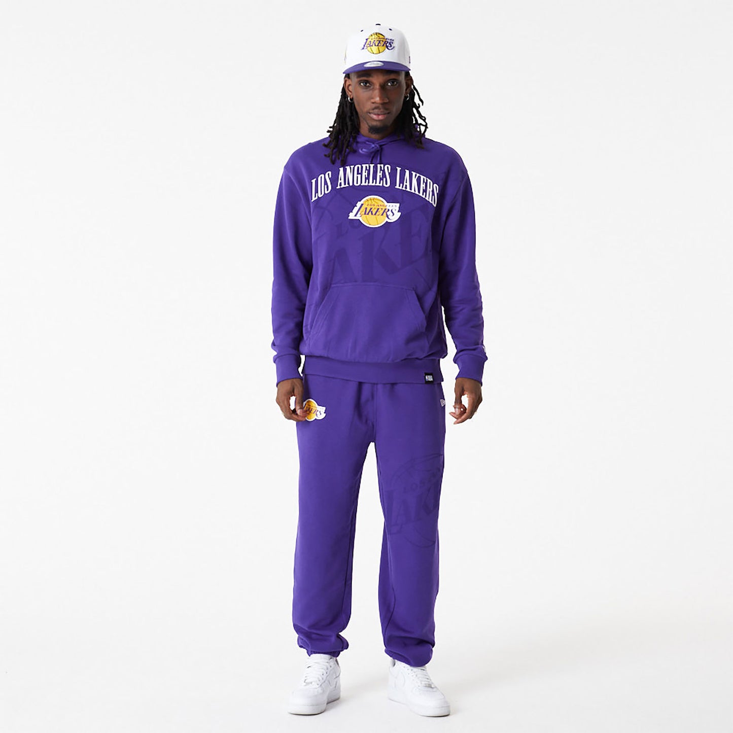 new era sudadera nba logo os lakers