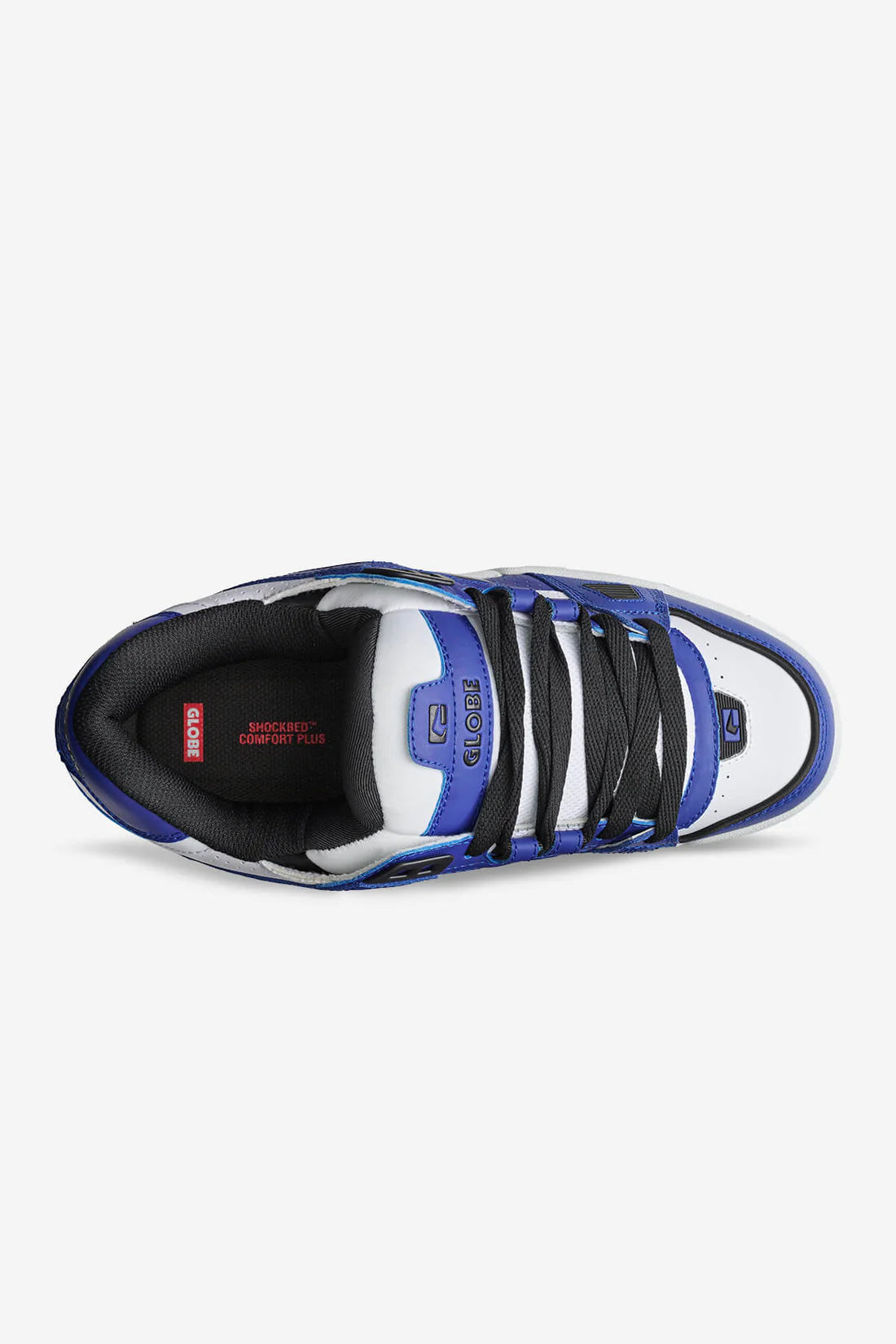globe zapatilla sabre cobalt black white