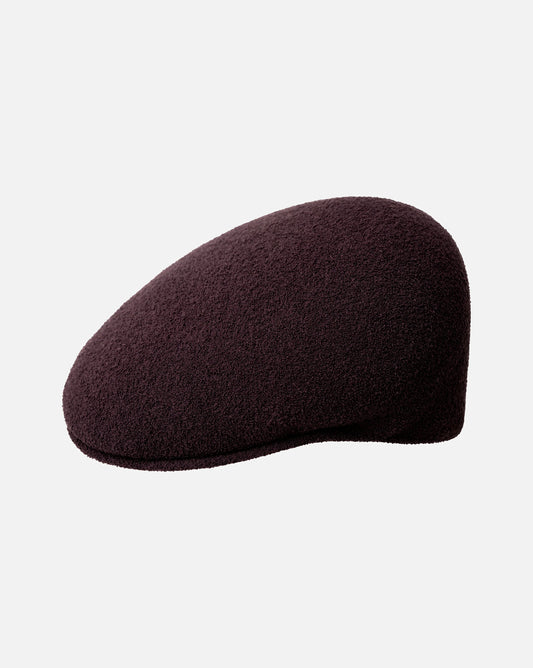 kangol boina bermuda 504 deep plum.
