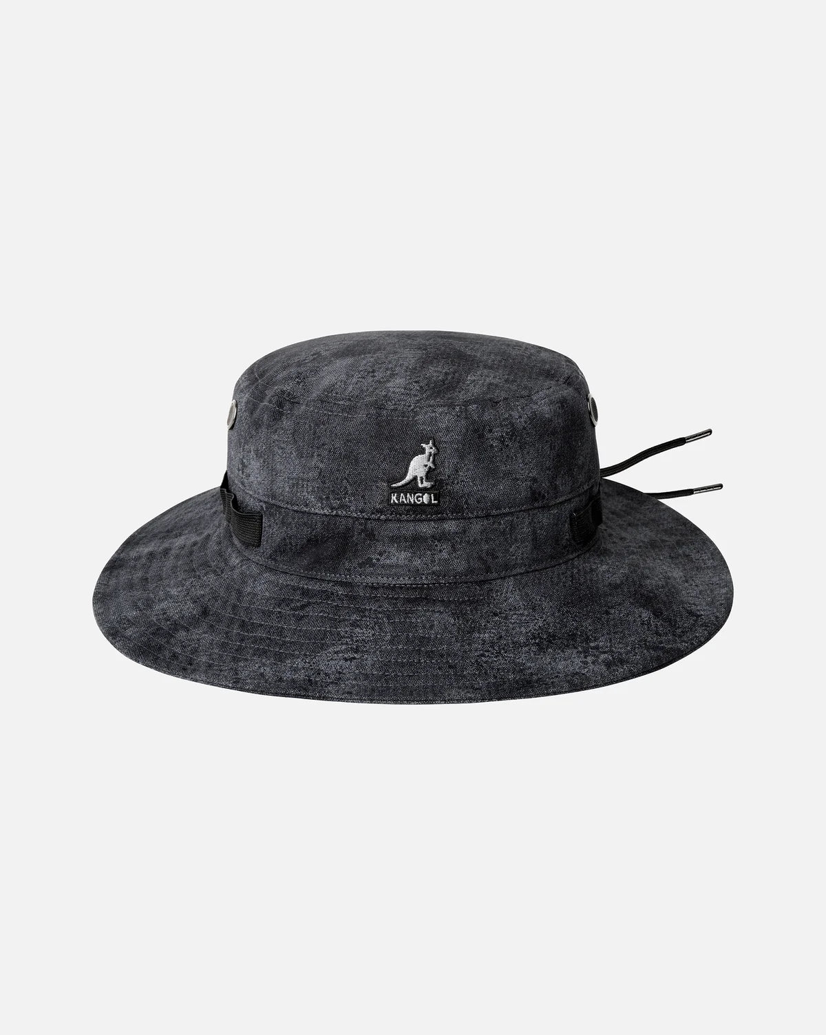 kangol bucket salvaged outdoor hat black