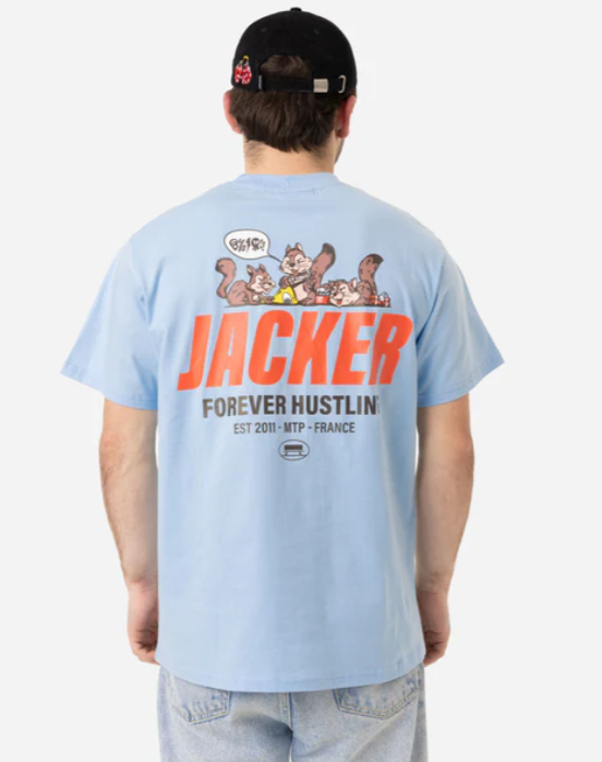 jacker camiseta squirrel gang blue