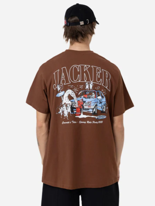 jacker camiseta rats party brown