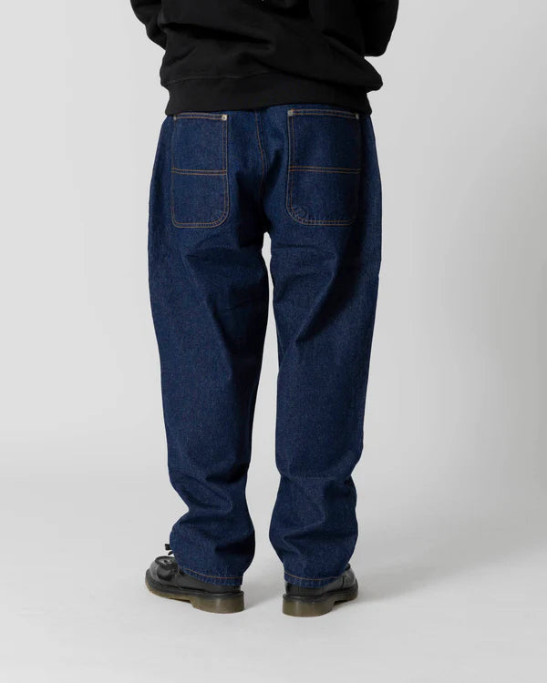 jacker pantalon baggy denim big pharma raw blue